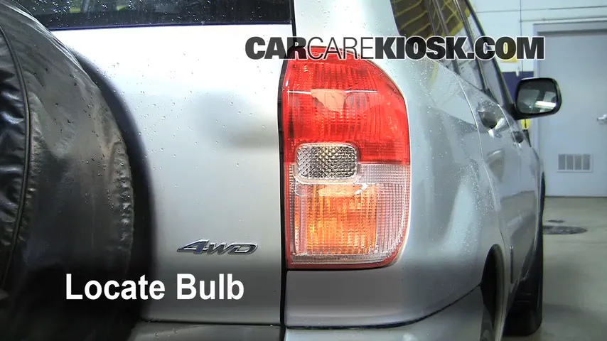 2001 Toyota RAV4 2.0L 4 Cyl. Lights Reverse Light (replace bulb)